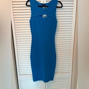 Guess by Marciano Blue Midi Dress